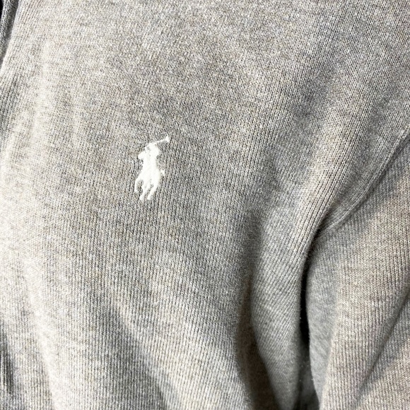 POLO RALPH LAUREN Rib 1/4 Zip Turtleneck Sweater - Picture 6 of 6